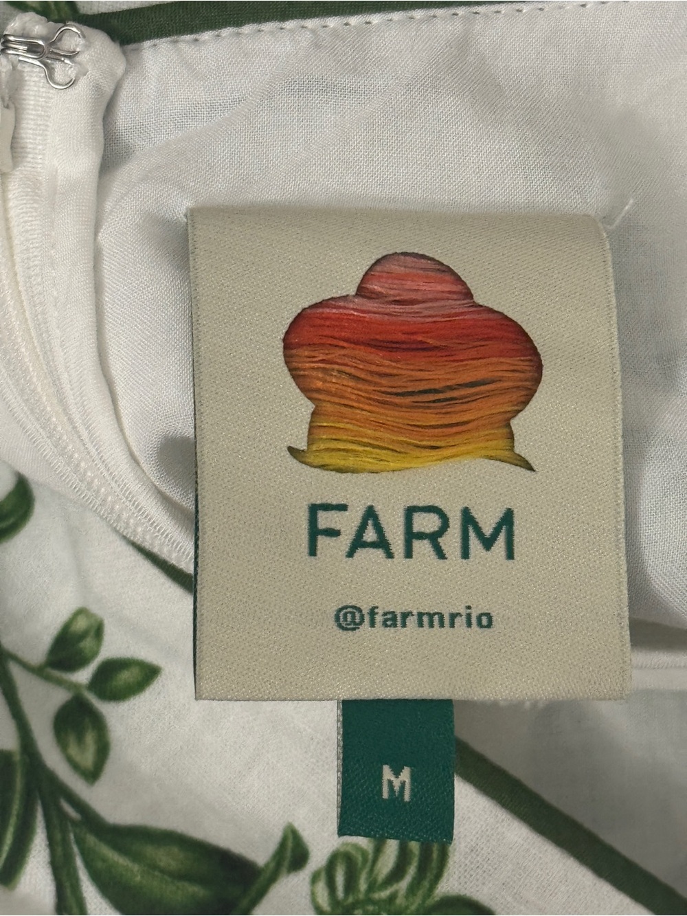 Farm Rio Floral Cascade Midi Dress - Picture 8 of 15